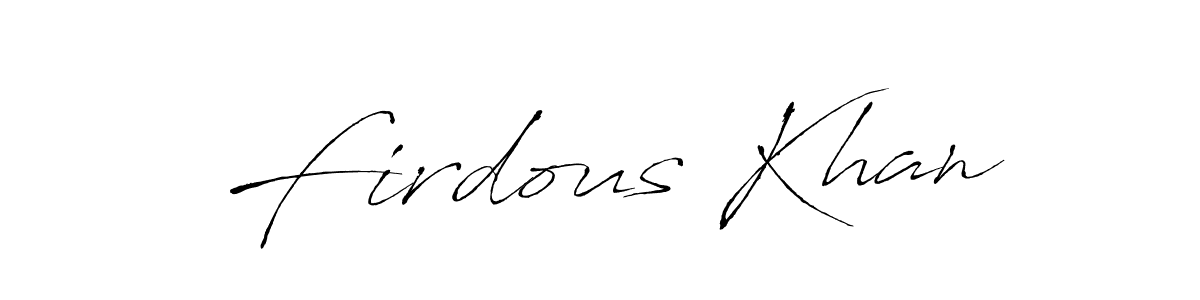 How to Draw Firdous Khan signature style? Antro_Vectra is a latest design signature styles for name Firdous Khan. Firdous Khan signature style 6 images and pictures png