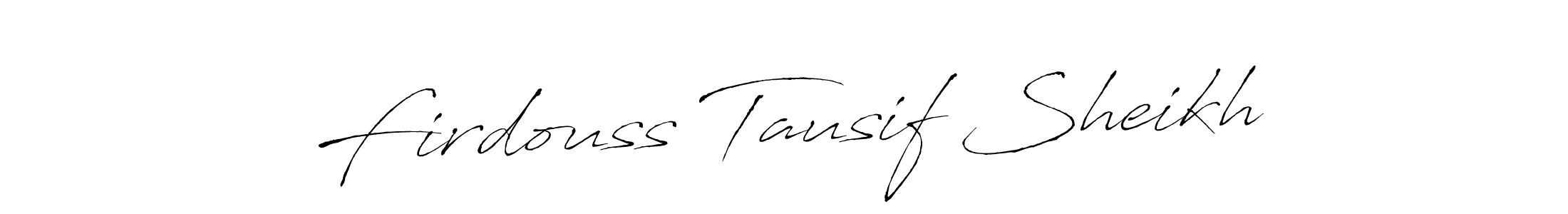 Similarly Antro_Vectra is the best handwritten signature design. Signature creator online .You can use it as an online autograph creator for name Firdouss Tausif Sheikh. Firdouss Tausif Sheikh signature style 6 images and pictures png