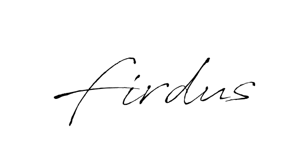 How to make Firdus name signature. Use Antro_Vectra style for creating short signs online. This is the latest handwritten sign. Firdus signature style 6 images and pictures png