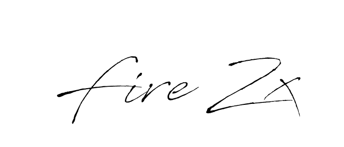 Create a beautiful signature design for name Fire Zx. With this signature (Antro_Vectra) fonts, you can make a handwritten signature for free. Fire Zx signature style 6 images and pictures png