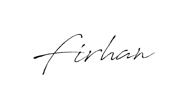 Also we have Firhan name is the best signature style. Create professional handwritten signature collection using Antro_Vectra autograph style. Firhan signature style 6 images and pictures png