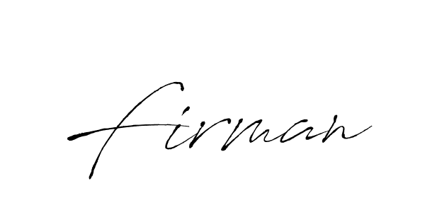 Also You can easily find your signature by using the search form. We will create Firman name handwritten signature images for you free of cost using Antro_Vectra sign style. Firman signature style 6 images and pictures png