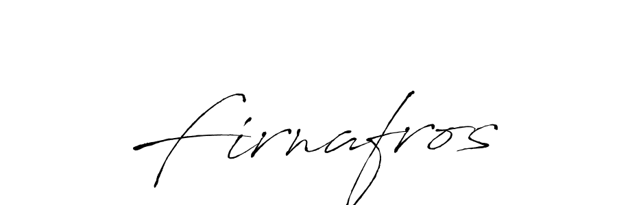 Design your own signature with our free online signature maker. With this signature software, you can create a handwritten (Antro_Vectra) signature for name Firnafros. Firnafros signature style 6 images and pictures png