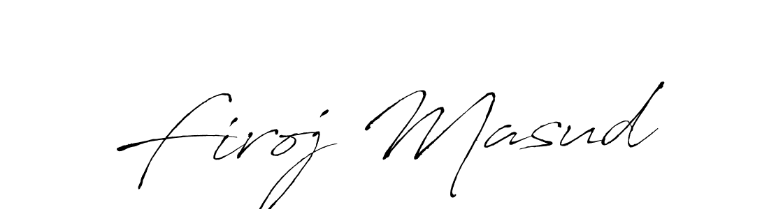 The best way (Antro_Vectra) to make a short signature is to pick only two or three words in your name. The name Firoj Masud include a total of six letters. For converting this name. Firoj Masud signature style 6 images and pictures png