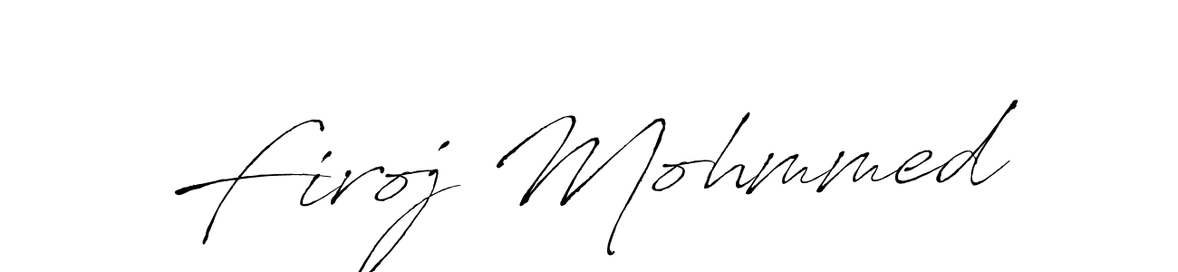 This is the best signature style for the Firoj Mohmmed name. Also you like these signature font (Antro_Vectra). Mix name signature. Firoj Mohmmed signature style 6 images and pictures png