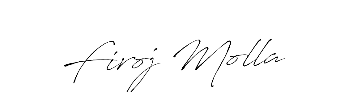 Make a short Firoj Molla signature style. Manage your documents anywhere anytime using Antro_Vectra. Create and add eSignatures, submit forms, share and send files easily. Firoj Molla signature style 6 images and pictures png