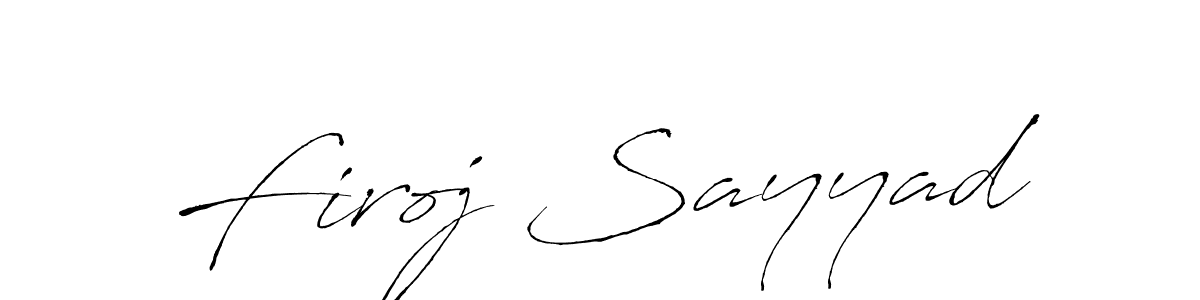 This is the best signature style for the Firoj Sayyad name. Also you like these signature font (Antro_Vectra). Mix name signature. Firoj Sayyad signature style 6 images and pictures png