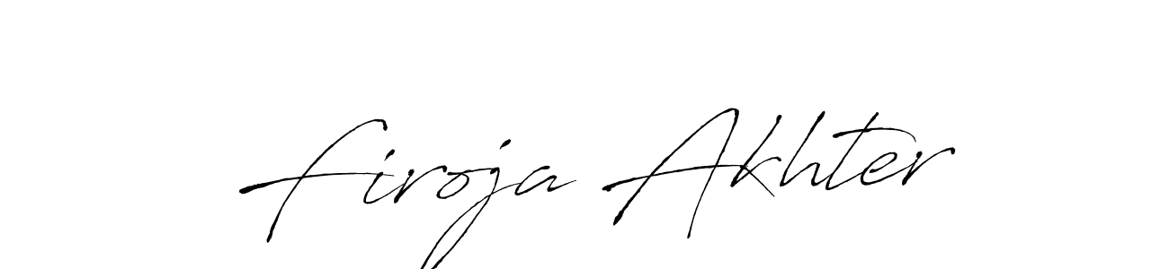 The best way (Antro_Vectra) to make a short signature is to pick only two or three words in your name. The name Firoja Akhter include a total of six letters. For converting this name. Firoja Akhter signature style 6 images and pictures png
