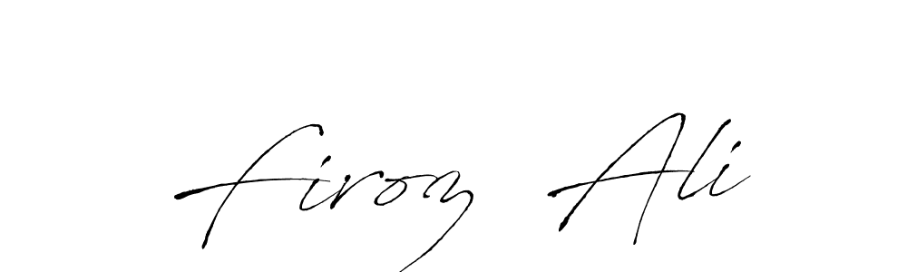 Use a signature maker to create a handwritten signature online. With this signature software, you can design (Antro_Vectra) your own signature for name Firoz  Ali. Firoz  Ali signature style 6 images and pictures png