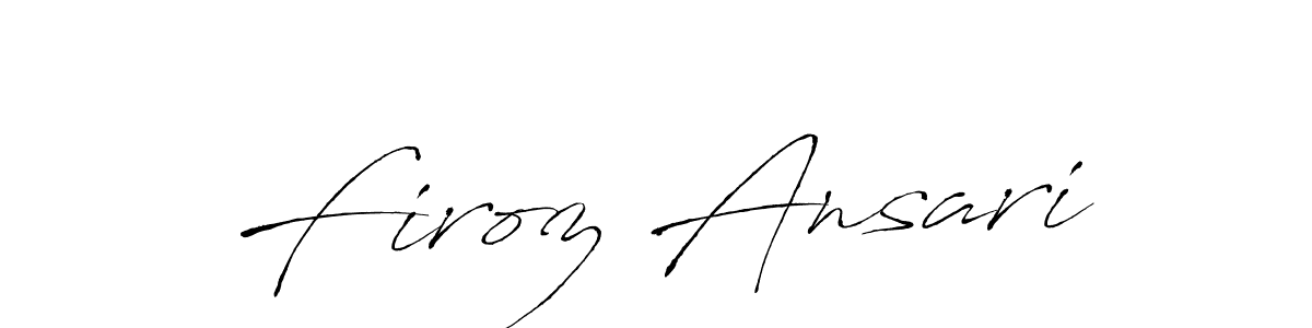 How to Draw Firoz Ansari signature style? Antro_Vectra is a latest design signature styles for name Firoz Ansari. Firoz Ansari signature style 6 images and pictures png