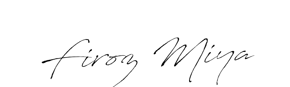 Make a beautiful signature design for name Firoz Miya. Use this online signature maker to create a handwritten signature for free. Firoz Miya signature style 6 images and pictures png