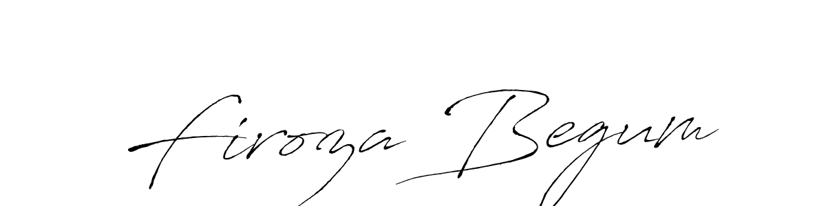 Antro_Vectra is a professional signature style that is perfect for those who want to add a touch of class to their signature. It is also a great choice for those who want to make their signature more unique. Get Firoza Begum name to fancy signature for free. Firoza Begum signature style 6 images and pictures png
