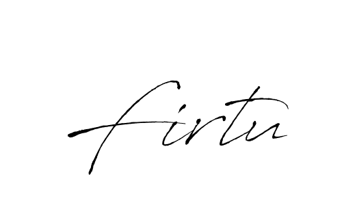 You should practise on your own different ways (Antro_Vectra) to write your name (Firtu) in signature. don't let someone else do it for you. Firtu signature style 6 images and pictures png