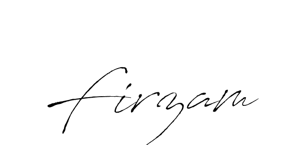 Use a signature maker to create a handwritten signature online. With this signature software, you can design (Antro_Vectra) your own signature for name Firzam. Firzam signature style 6 images and pictures png