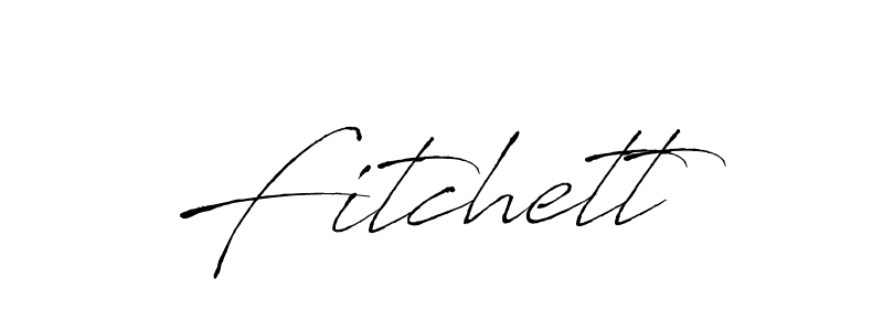 Antro_Vectra is a professional signature style that is perfect for those who want to add a touch of class to their signature. It is also a great choice for those who want to make their signature more unique. Get Fitchett name to fancy signature for free. Fitchett signature style 6 images and pictures png