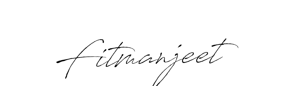 Use a signature maker to create a handwritten signature online. With this signature software, you can design (Antro_Vectra) your own signature for name Fitmanjeet. Fitmanjeet signature style 6 images and pictures png