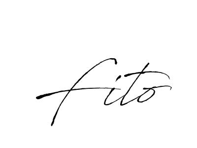 You should practise on your own different ways (Antro_Vectra) to write your name (Fito) in signature. don't let someone else do it for you. Fito signature style 6 images and pictures png