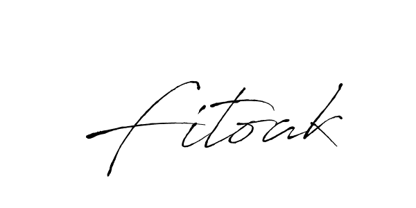 Similarly Antro_Vectra is the best handwritten signature design. Signature creator online .You can use it as an online autograph creator for name Fitoak. Fitoak signature style 6 images and pictures png