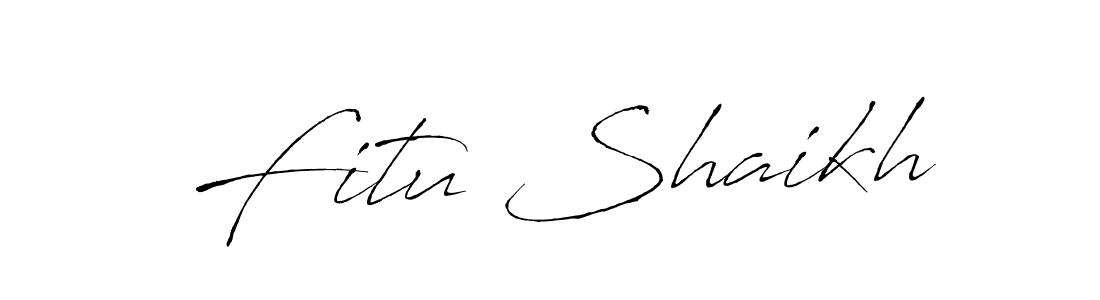 This is the best signature style for the Fitu Shaikh name. Also you like these signature font (Antro_Vectra). Mix name signature. Fitu Shaikh signature style 6 images and pictures png