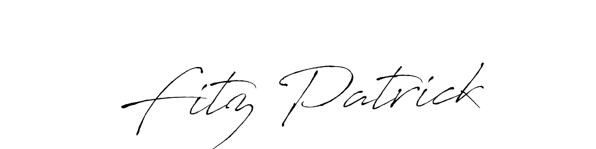 Create a beautiful signature design for name Fitz Patrick. With this signature (Antro_Vectra) fonts, you can make a handwritten signature for free. Fitz Patrick signature style 6 images and pictures png