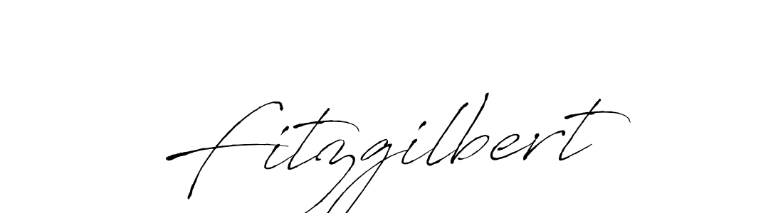 How to make Fitzgilbert name signature. Use Antro_Vectra style for creating short signs online. This is the latest handwritten sign. Fitzgilbert signature style 6 images and pictures png