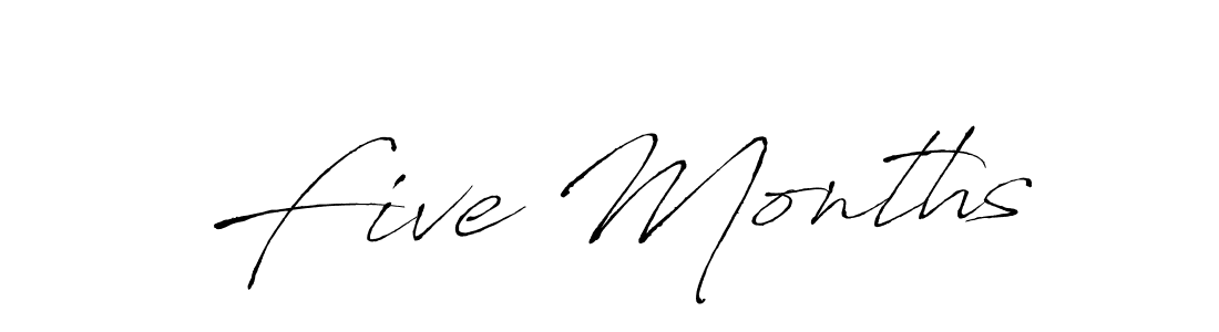 Also You can easily find your signature by using the search form. We will create Five Months name handwritten signature images for you free of cost using Antro_Vectra sign style. Five Months signature style 6 images and pictures png
