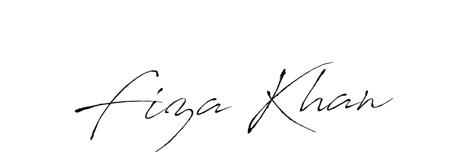 Use a signature maker to create a handwritten signature online. With this signature software, you can design (Antro_Vectra) your own signature for name Fiza Khan. Fiza Khan signature style 6 images and pictures png