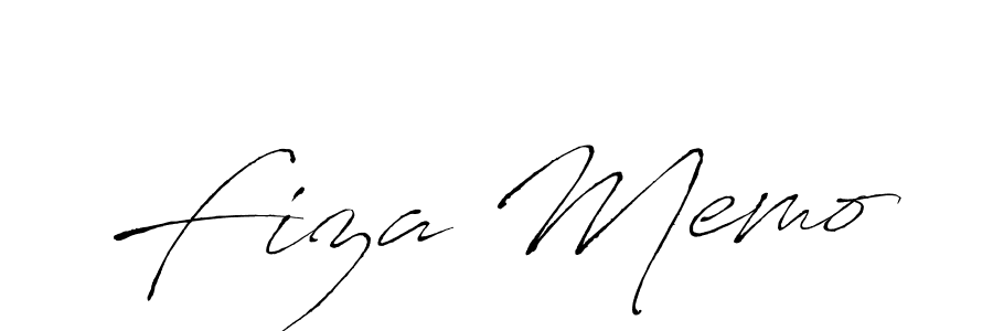 Also You can easily find your signature by using the search form. We will create Fiza Memo name handwritten signature images for you free of cost using Antro_Vectra sign style. Fiza Memo signature style 6 images and pictures png