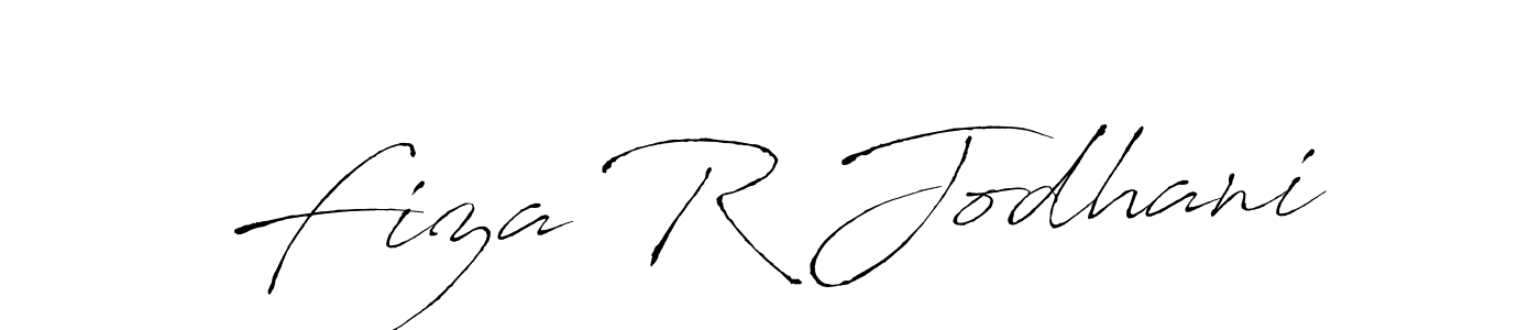The best way (Antro_Vectra) to make a short signature is to pick only two or three words in your name. The name Fiza R Jodhani include a total of six letters. For converting this name. Fiza R Jodhani signature style 6 images and pictures png