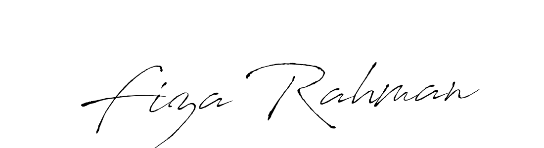 It looks lik you need a new signature style for name Fiza Rahman. Design unique handwritten (Antro_Vectra) signature with our free signature maker in just a few clicks. Fiza Rahman signature style 6 images and pictures png