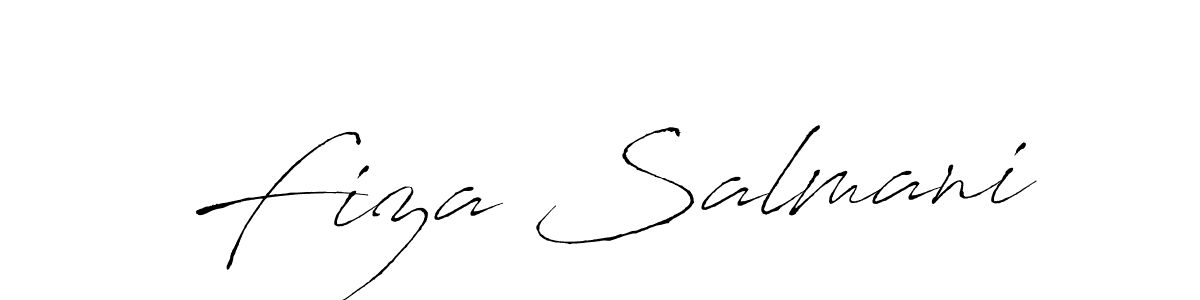How to Draw Fiza Salmani signature style? Antro_Vectra is a latest design signature styles for name Fiza Salmani. Fiza Salmani signature style 6 images and pictures png