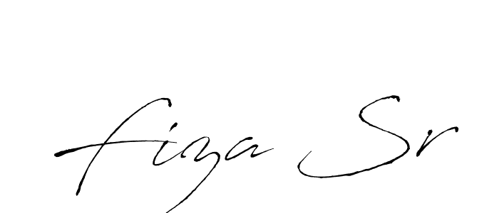 Use a signature maker to create a handwritten signature online. With this signature software, you can design (Antro_Vectra) your own signature for name Fiza Sr. Fiza Sr signature style 6 images and pictures png