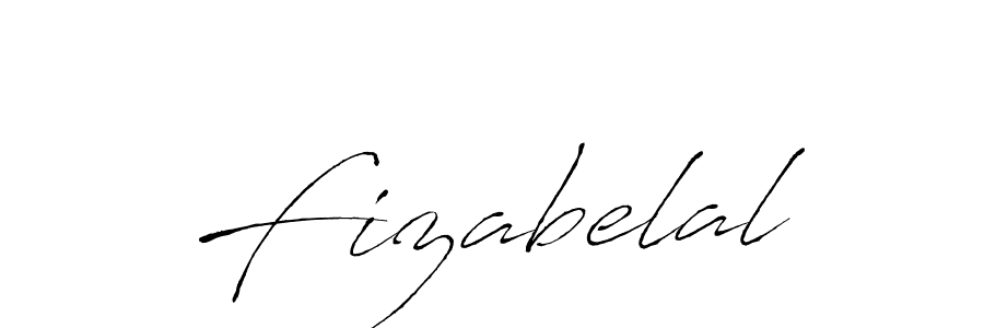 How to make Fizabelal name signature. Use Antro_Vectra style for creating short signs online. This is the latest handwritten sign. Fizabelal signature style 6 images and pictures png