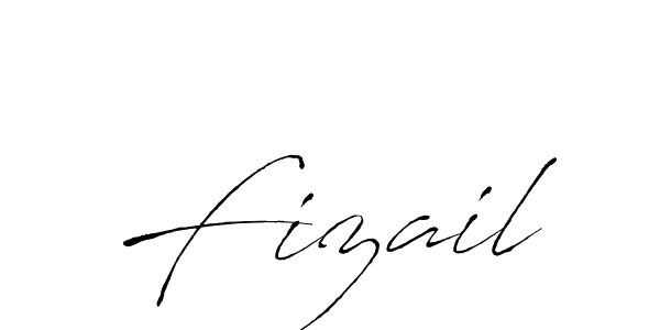 How to make Fizail signature? Antro_Vectra is a professional autograph style. Create handwritten signature for Fizail name. Fizail signature style 6 images and pictures png