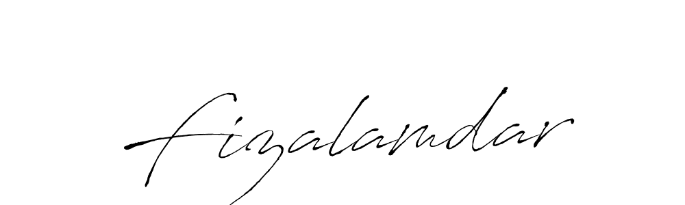 Fizalamdar stylish signature style. Best Handwritten Sign (Antro_Vectra) for my name. Handwritten Signature Collection Ideas for my name Fizalamdar. Fizalamdar signature style 6 images and pictures png