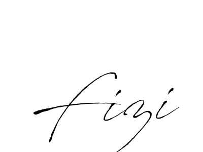 Design your own signature with our free online signature maker. With this signature software, you can create a handwritten (Antro_Vectra) signature for name Fizi. Fizi signature style 6 images and pictures png