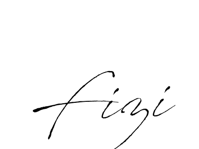 Use a signature maker to create a handwritten signature online. With this signature software, you can design (Antro_Vectra) your own signature for name Fizi. Fizi signature style 6 images and pictures png