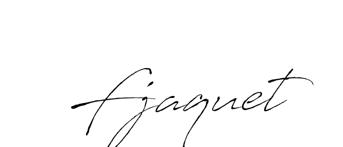 You should practise on your own different ways (Antro_Vectra) to write your name (Fjaquet) in signature. don't let someone else do it for you. Fjaquet signature style 6 images and pictures png