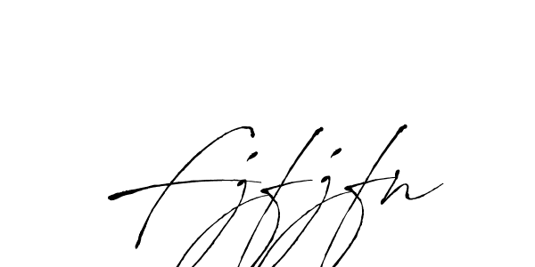 Also we have Fjfjfn name is the best signature style. Create professional handwritten signature collection using Antro_Vectra autograph style. Fjfjfn signature style 6 images and pictures png