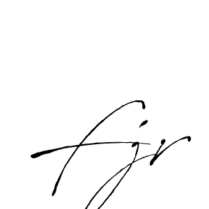 How to make Fjr name signature. Use Antro_Vectra style for creating short signs online. This is the latest handwritten sign. Fjr signature style 6 images and pictures png