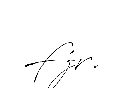 Similarly Antro_Vectra is the best handwritten signature design. Signature creator online .You can use it as an online autograph creator for name Fjr.. Fjr. signature style 6 images and pictures png