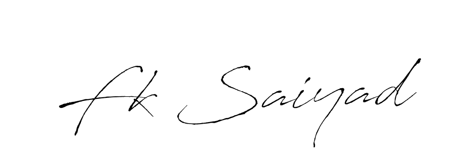 You can use this online signature creator to create a handwritten signature for the name Fk Saiyad. This is the best online autograph maker. Fk Saiyad signature style 6 images and pictures png