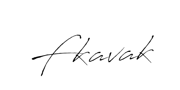 Also we have Fkavak name is the best signature style. Create professional handwritten signature collection using Antro_Vectra autograph style. Fkavak signature style 6 images and pictures png