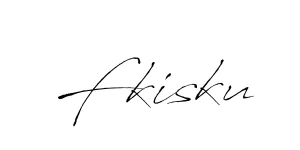 Antro_Vectra is a professional signature style that is perfect for those who want to add a touch of class to their signature. It is also a great choice for those who want to make their signature more unique. Get Fkisku name to fancy signature for free. Fkisku signature style 6 images and pictures png