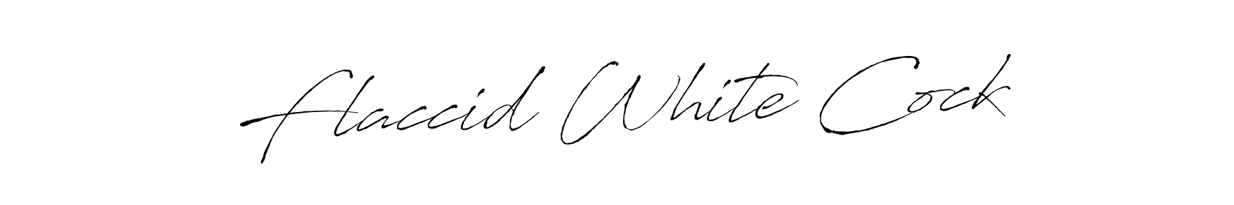 Design your own signature with our free online signature maker. With this signature software, you can create a handwritten (Antro_Vectra) signature for name Flaccid White Cock. Flaccid White Cock signature style 6 images and pictures png