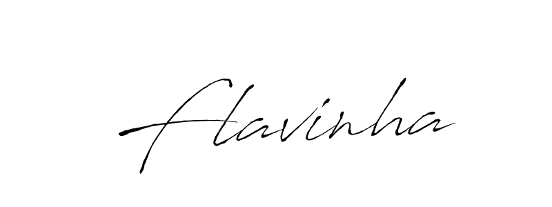 Flavinha stylish signature style. Best Handwritten Sign (Antro_Vectra) for my name. Handwritten Signature Collection Ideas for my name Flavinha. Flavinha signature style 6 images and pictures png