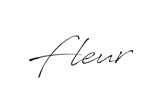 Design your own signature with our free online signature maker. With this signature software, you can create a handwritten (Antro_Vectra) signature for name Fleur. Fleur signature style 6 images and pictures png