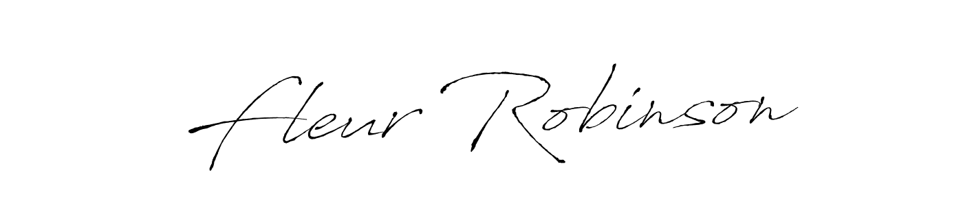 You should practise on your own different ways (Antro_Vectra) to write your name (Fleur Robinson) in signature. don't let someone else do it for you. Fleur Robinson signature style 6 images and pictures png
