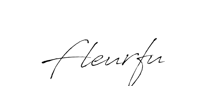 Create a beautiful signature design for name Fleurfu. With this signature (Antro_Vectra) fonts, you can make a handwritten signature for free. Fleurfu signature style 6 images and pictures png