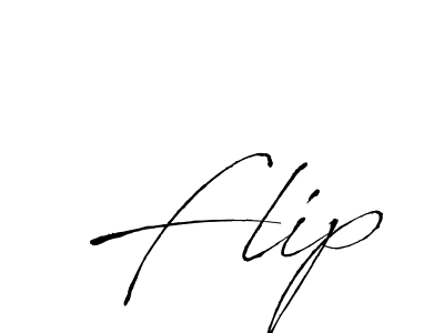 How to make Flip signature? Antro_Vectra is a professional autograph style. Create handwritten signature for Flip name. Flip signature style 6 images and pictures png
